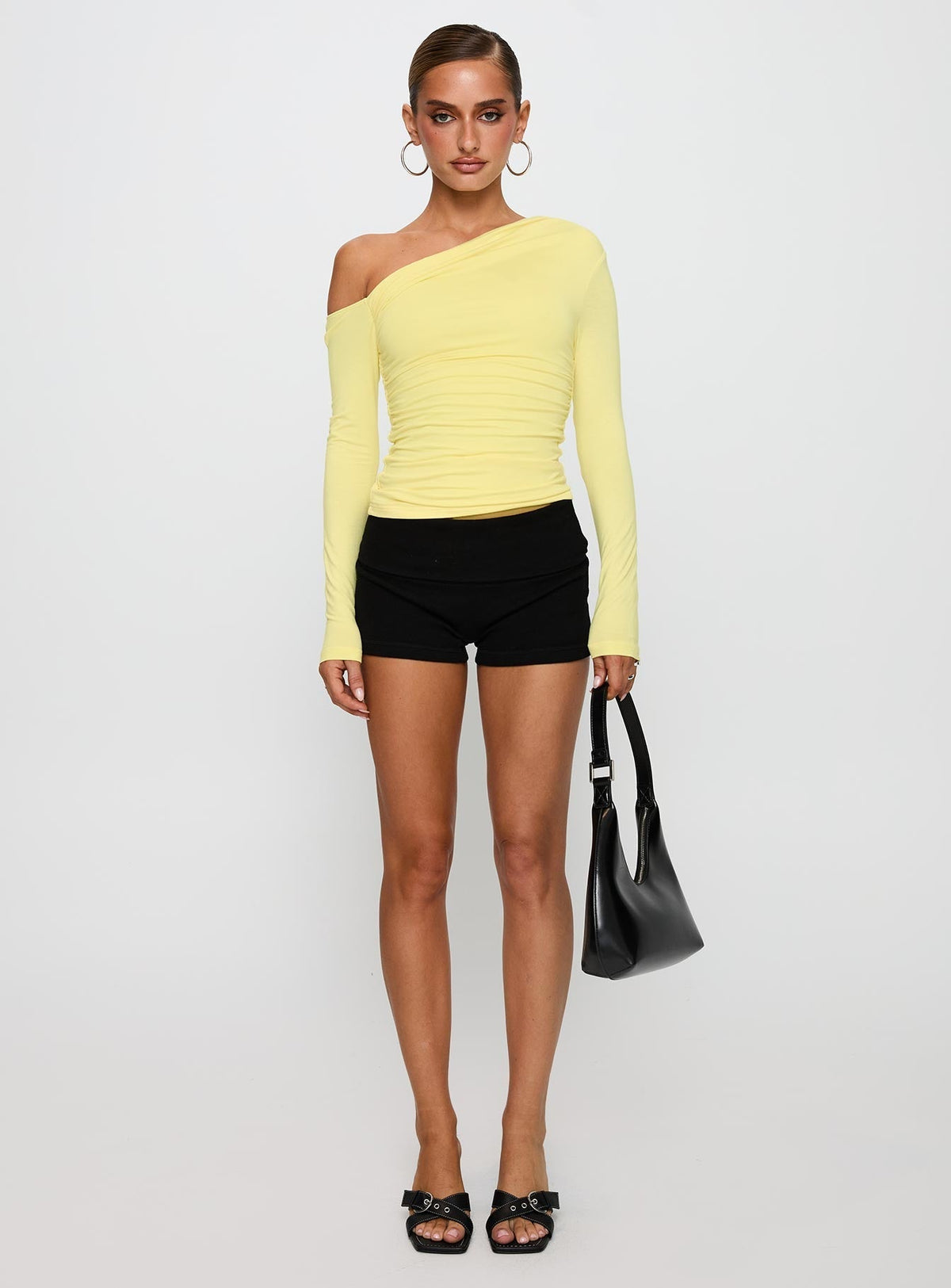 Beller Long Sleeve Top Lemon
